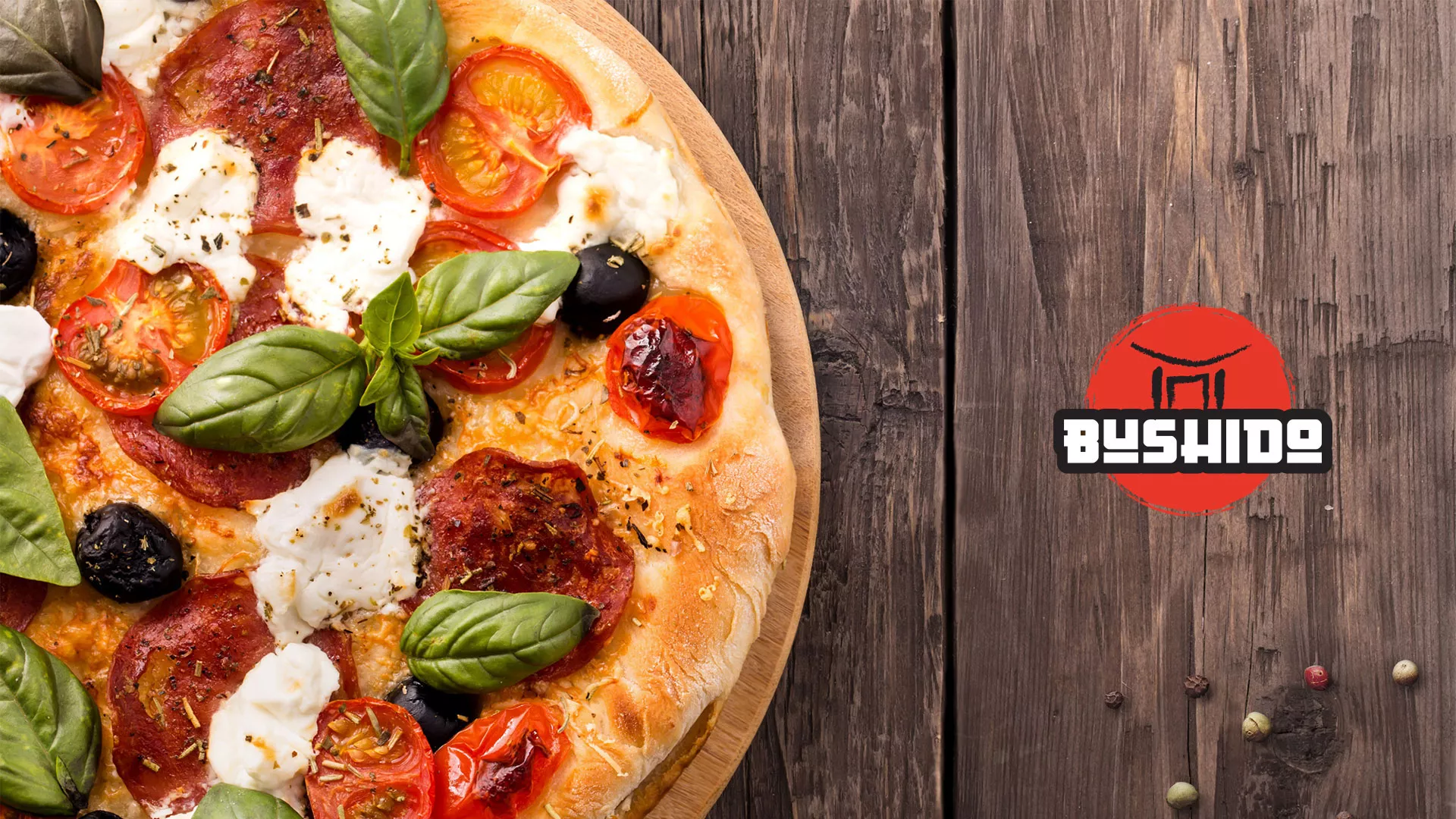 Разработка сайта для пиццерии «BUSHIDO» в Таштаголе